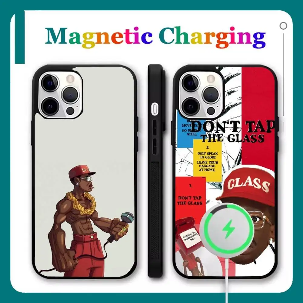 

Tyler The Creator Dont Tap The Glass Phone Case For iPhone 17,16,15,14,13,12,11,Pro,Max,Plus,Mini,Air Magsafe Wireless Charging