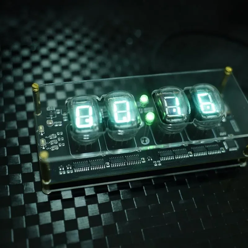 

Часы с люминесцентной лампой IV22 Nixie VFD DS3231, чип часов в реальном времени, автоматическая регулировка яркости