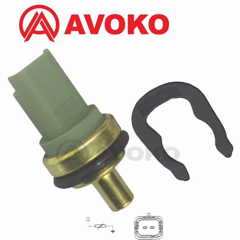 Coolant Water Temperature Sensor Switch For FORD FOCUS C-MAX FIESTA FUSION MONDEO LANCIA PHEDRA 1342631 2S6Q-12A648-AA