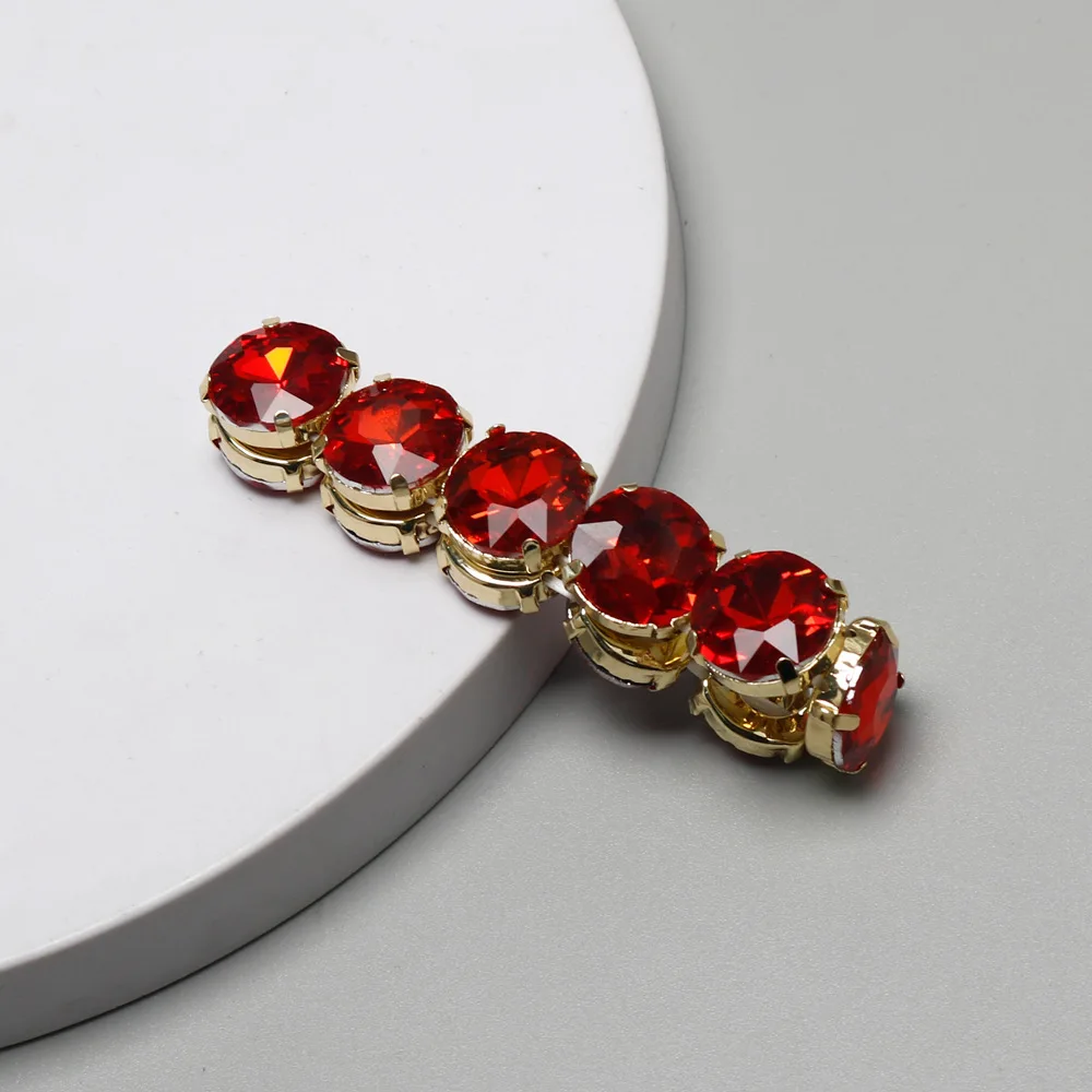French Luxury Exquisite Design Light Full Diamond Elastic Bracelet Creative Gemstone Geometric Alloy inlaid Diamond Bracelet