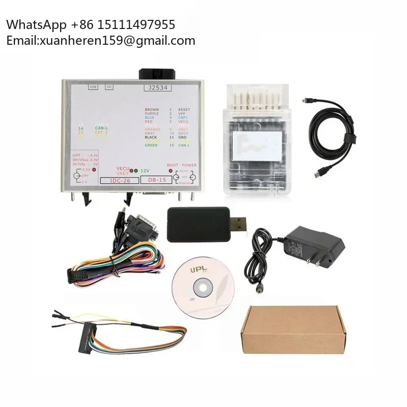 KTMflash V1.95 ECU Programmer & Transmission Power Upgrade Tool Support V-A-G DQ200 DQ250 & 271 MSV80 MSV90 with Gearbox Adapter
