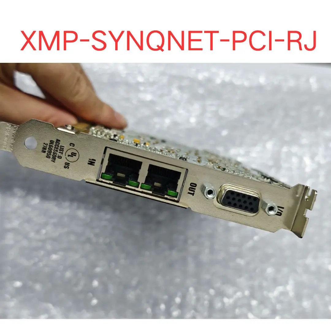 used Acquisition card XMP-SYNQNET-PCI-RJ test OK Fast shipping