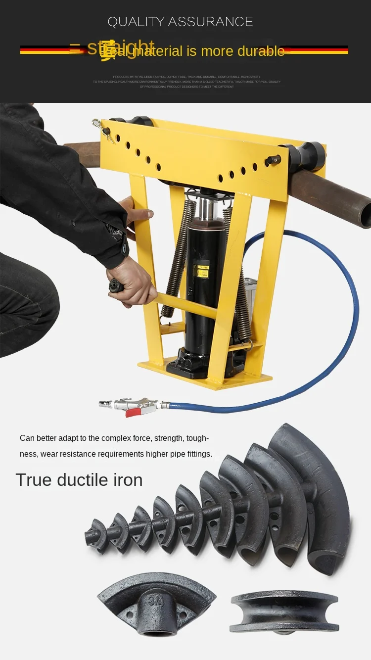 Manual Hydraulic Pipe Bender Pneumatic Electric Pipe Bender