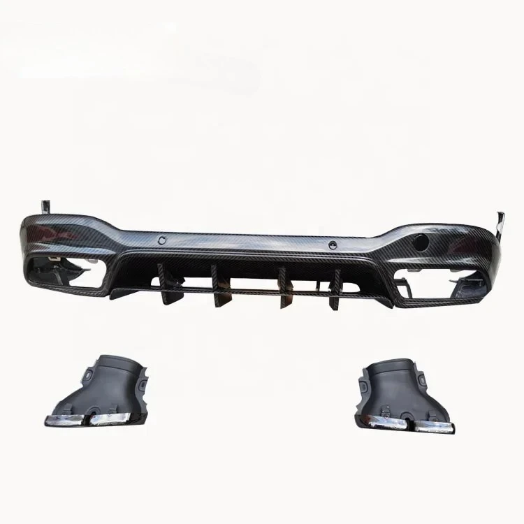 2015-2019 GLC Briljante Kwaliteit TopCa Stijl Koolstofvezel Diffuser Voor Mercedes GLC GLC63 X253 W253
