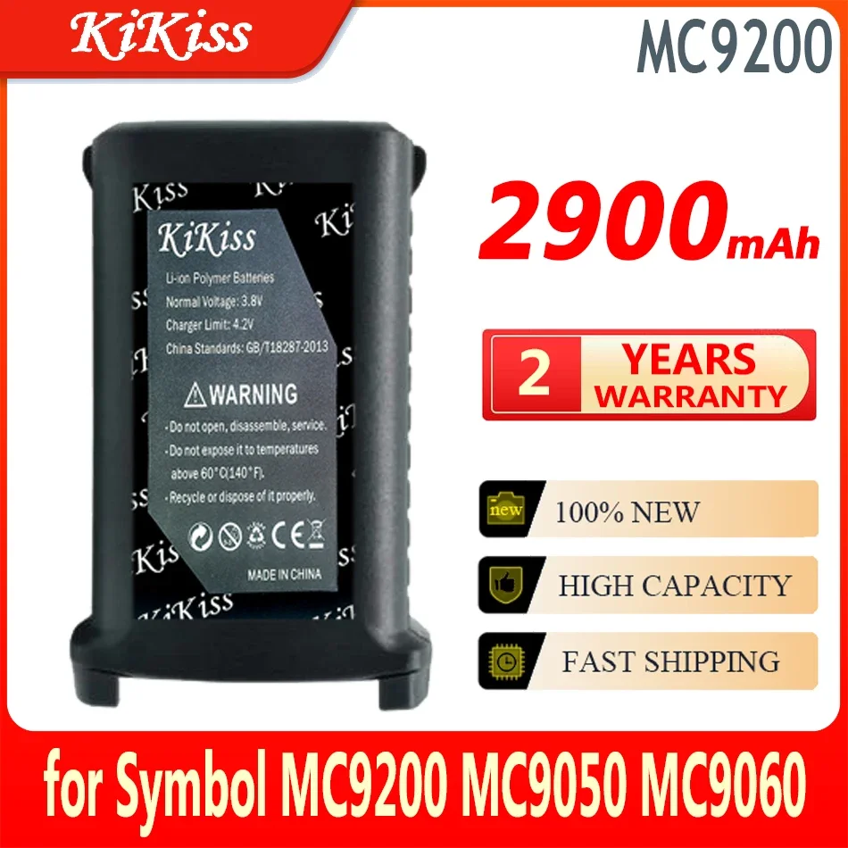 2900mAh KiKiss Powerful Battery for Motorola & Symbol MC9200 MC9000-G/K Series MC9050 MC9060 MC9090 MC9190 MC92N0 Barcode