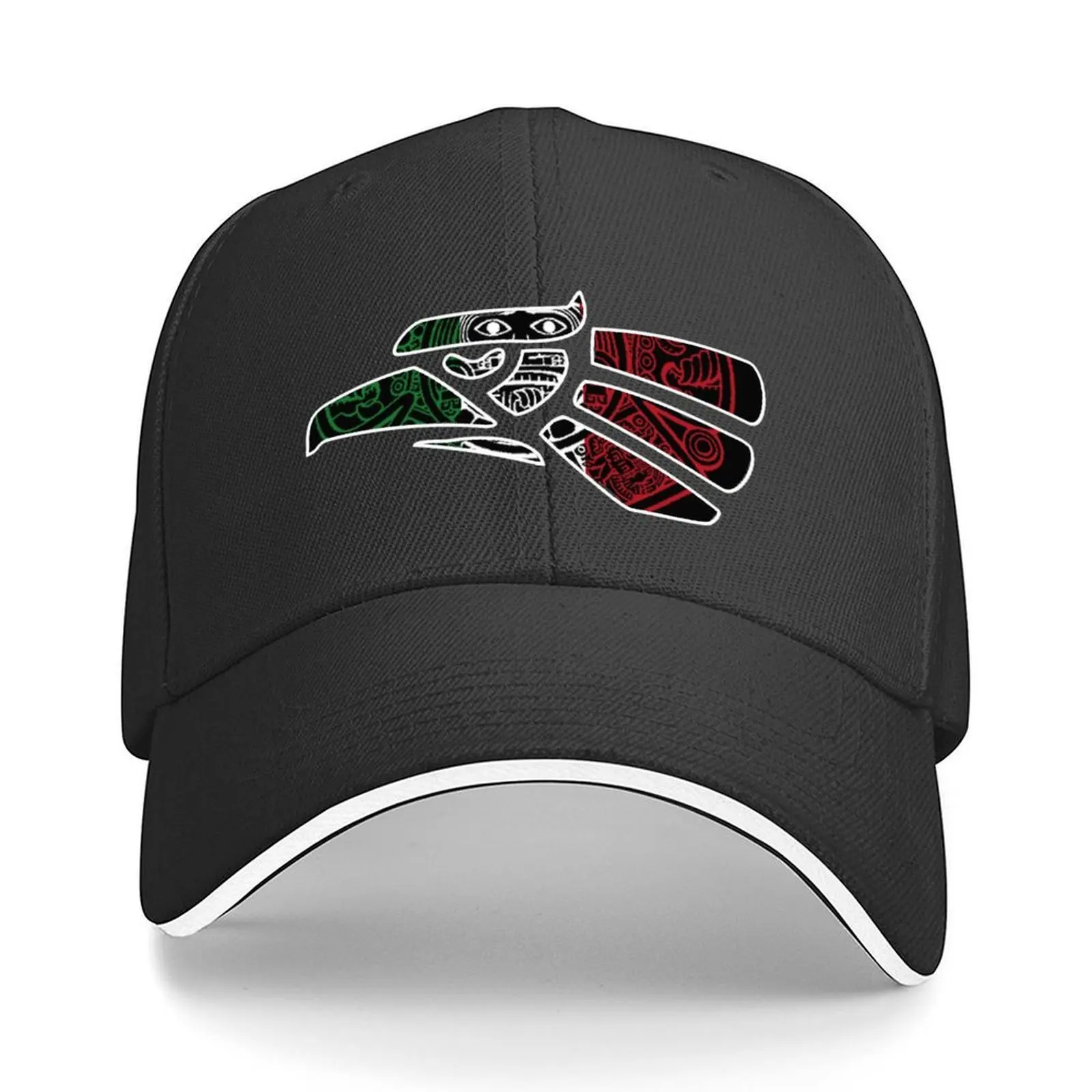 

Hecho En Mexico Aztec Calendar Mexican Eagle Baseball Cap Hip Hop Sunscreen custom Hat Men Caps Women's