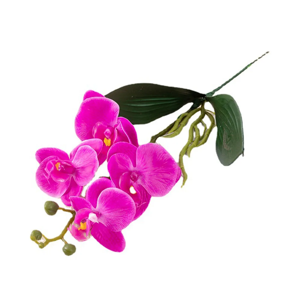 Balcony Arrangement Handmade Phalaenopsis Easy Maintenance Floral Decoration DIY Simulation Flower Easy Maintenance