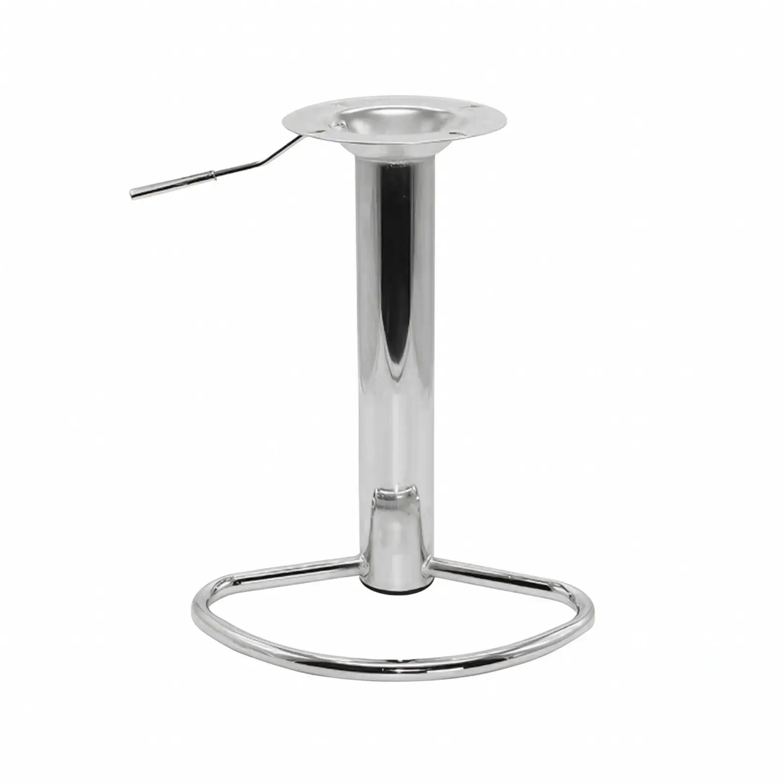 Adjustable Metal Footrest for Bar Stools Office Chairs Ring Support with Screws
