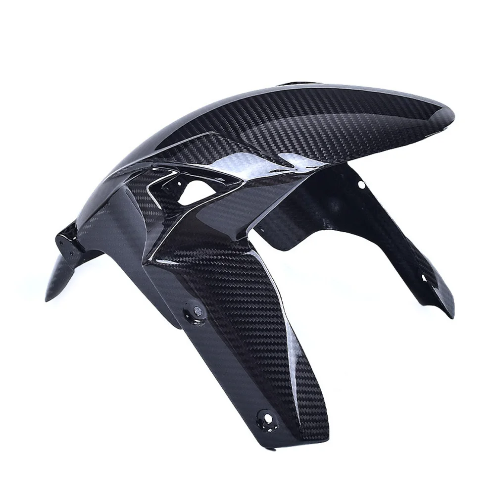For Kawasaki ZX-6R ZX6R 2019 2020 2021 2022 2023 2024 2025 Real Carbon Fiber Front Rear Fender Splash Mudguard Motorcycle Parts view 2