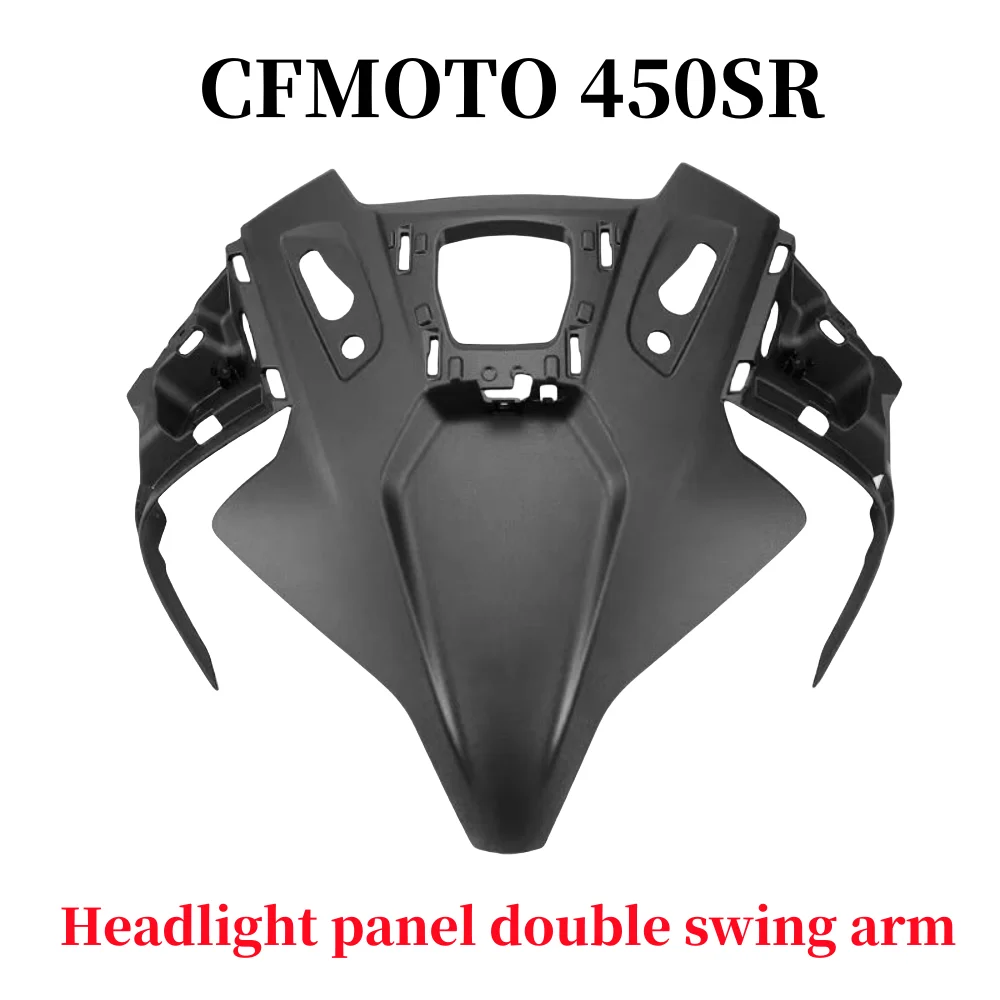 ملحقات الدراجة النارية CFMOTO 450SR 450SRS لوحة المصابيح الأمامية الحرس العلوي للدراجة النارية قذيفة الجبهة الوجه الأمامي الحرس CF 450SR 450SRS