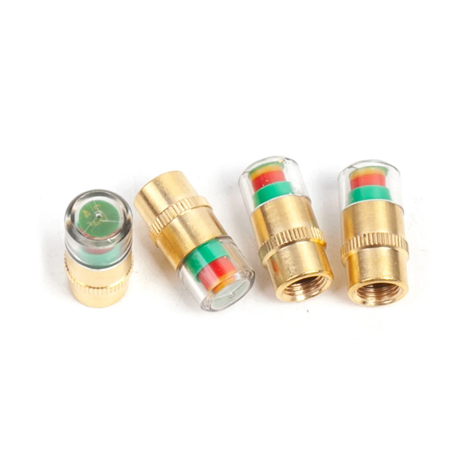 

Road Safety Tire Maintenance Valve Cap Sensor Tire Pressure Sensor Green, Yellow, Red Pressure Monitoring Tool