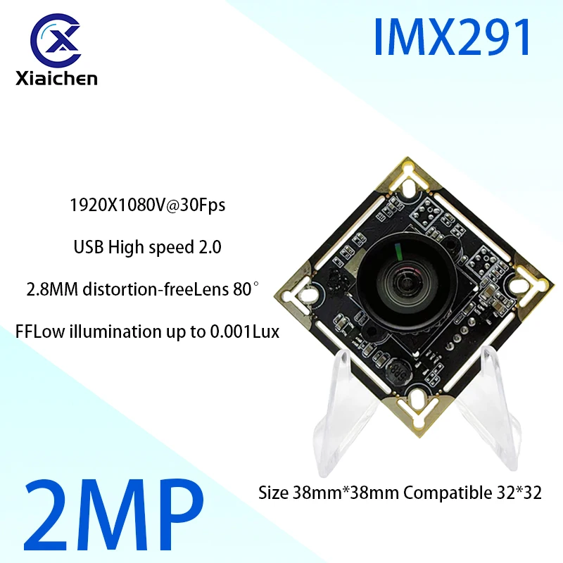 

2 Megapixel 1080P HD Camera Module IMX291 Starlight Low Light USB Industrial Camera Night Vision Driver Free