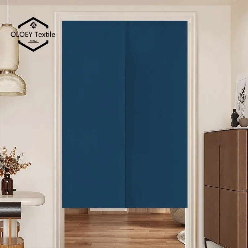 

(No rod)Door Curtain Fabric Home Decoration Curtain Peephole Proof Household Partition Curtains Privacy Thermal Insulated