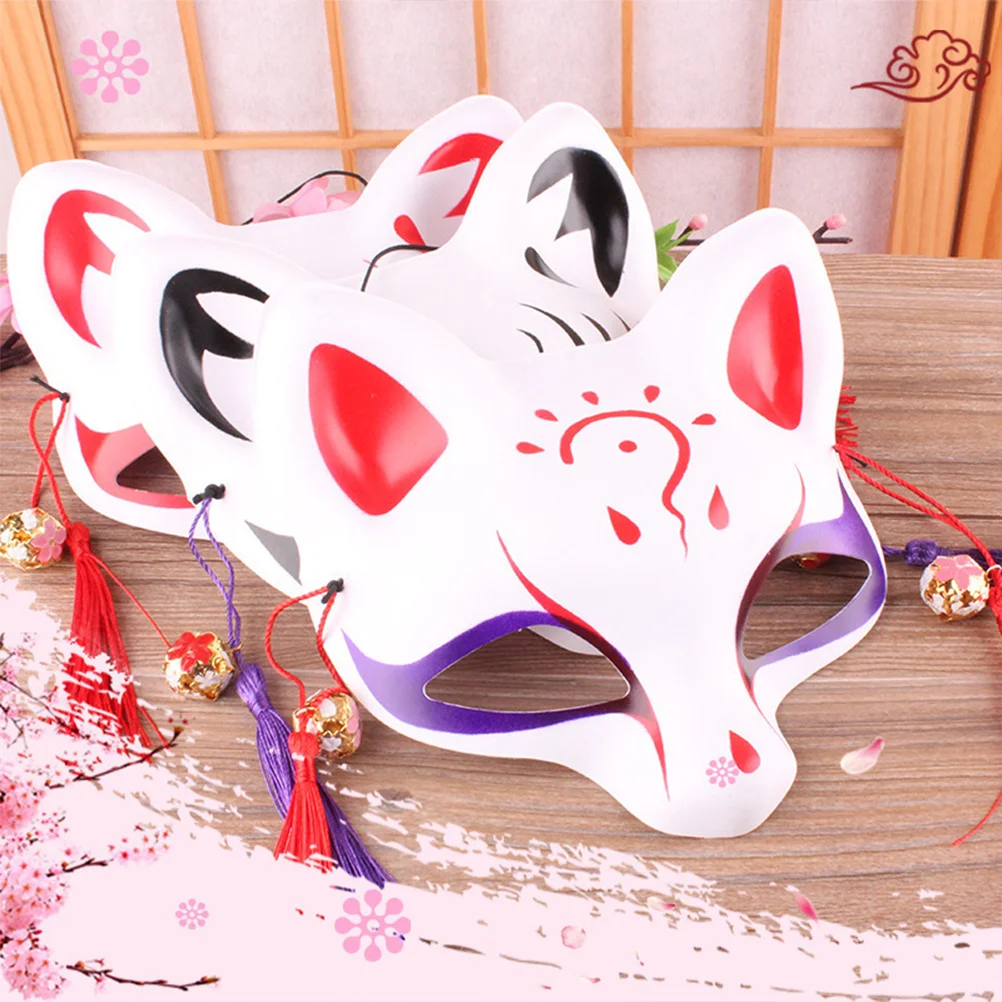 

1pc Stylish Premium Cosplay Cat Face Half Face Design Charmful Attractive Costume Party Masquerade Mask For Adults Kids Little 2