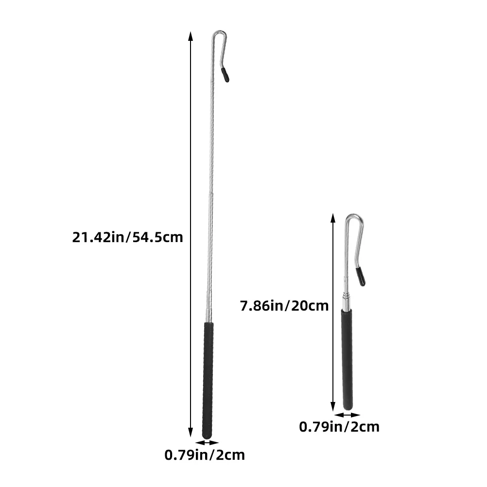 3Pcs Puppet Rods Adjustable Metal Hand Control Sticks for Puppet Arm Movement Stage and School Use Control Rod