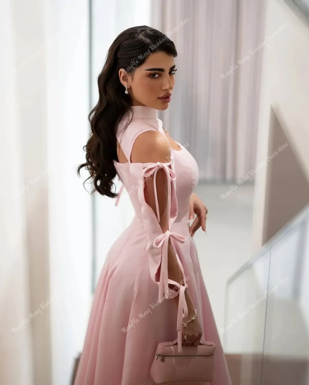 ZHUISHU A-line Evening Dress Sexy Sweetheart Cut Out Sleeves Prom Gowns Customized Saudi Arabric Ankle Length Prom Gown 2025