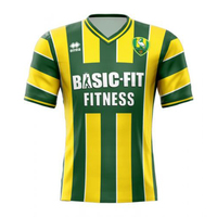 Ado Den Haag 24/25 Home Football Jersey Summer Women Men Breathable Quick Drying Training T Shirts Unisex Loose Fitness Tops