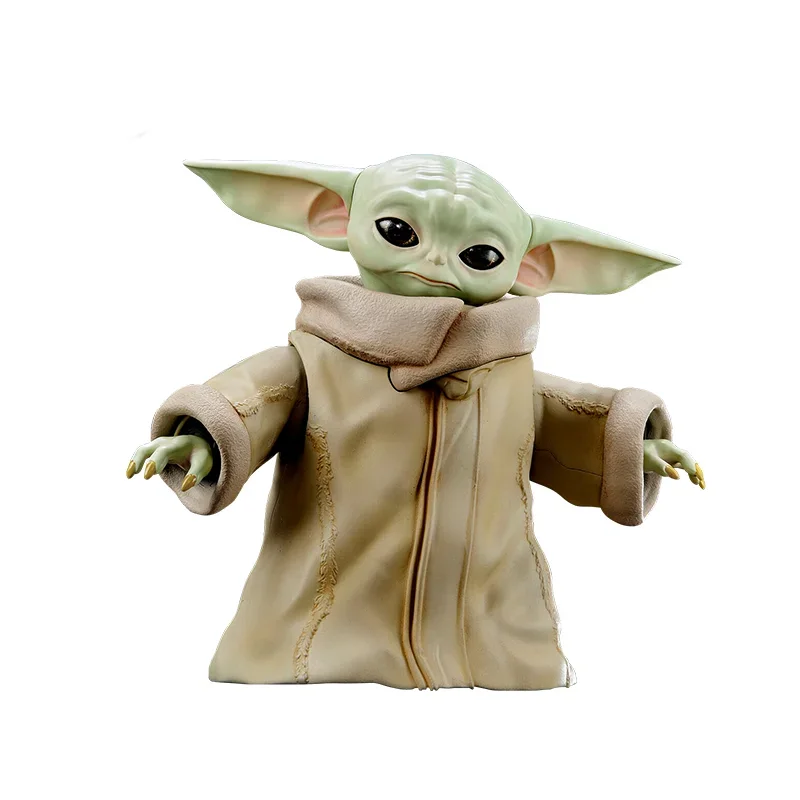 Bandai Original 1/4 Star Wars Anime Figure Grogu Action Figure Toys for Boys Girls Kids Children Birthday Gifts Collectible