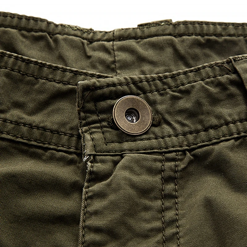 Casual Pants Summer Men's Shorts Half Length Pants Solid Color Simple and Versatile Breathable Sweat-absorbing Thin Soft