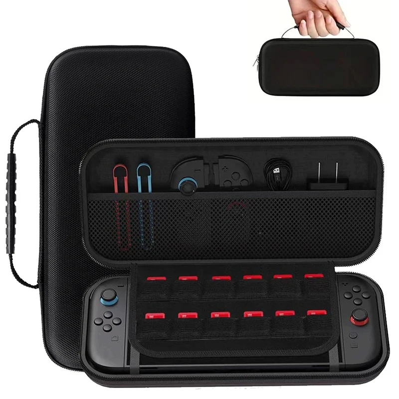 Carrying Case For Switch Portable Waterproof Travel Bag With High-capacity Storage Protected For Switch Console Game Accessories