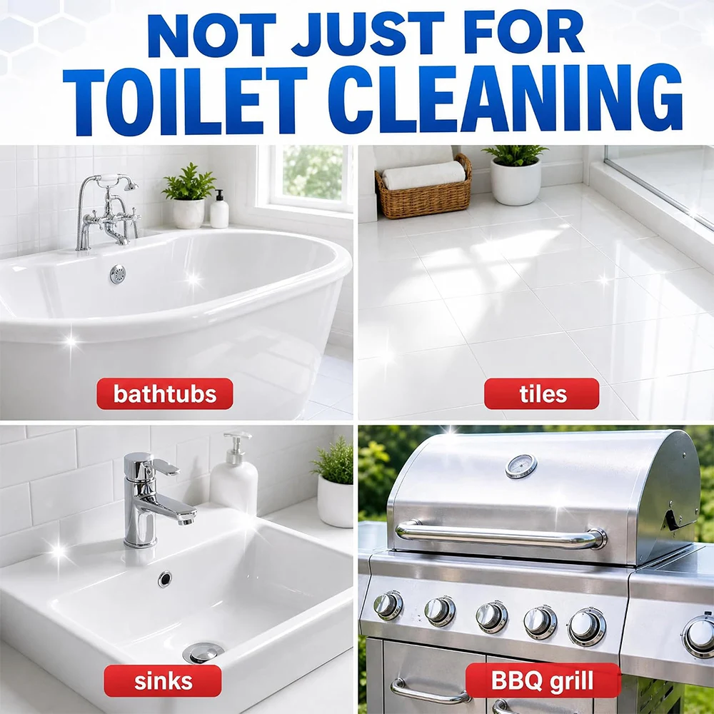 Household Environmental Protection Pumice Material Toilet Brush Strong to Remove Scale SAtains
