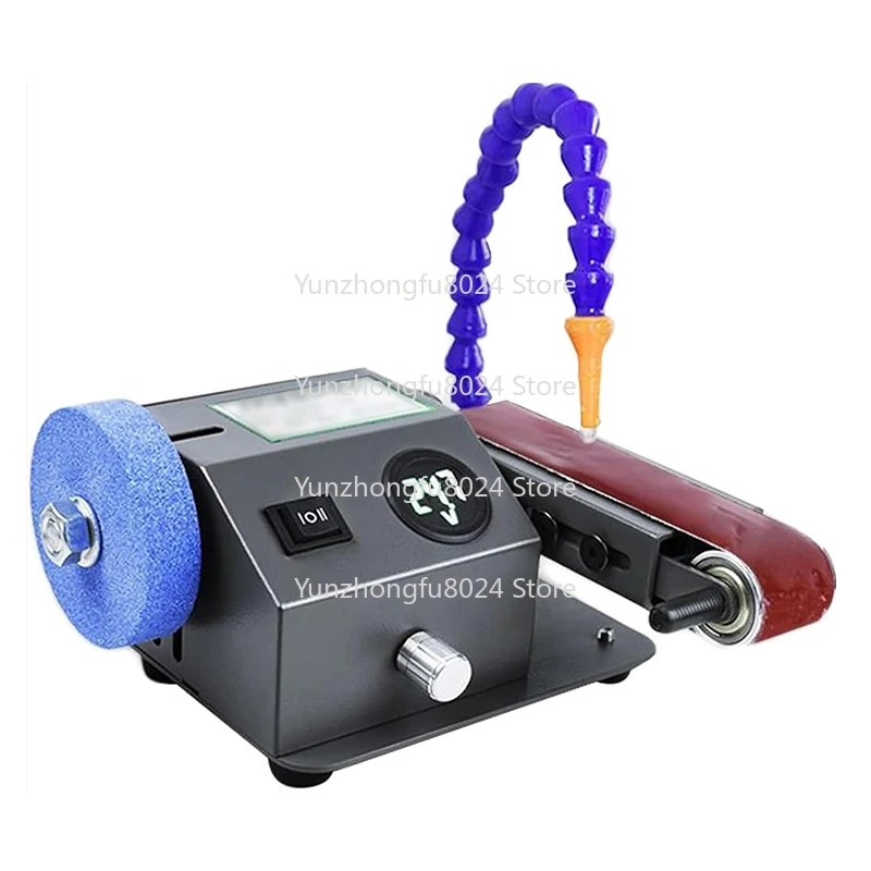 

110 В/220 В шлифовальная машина для влажной и сухой электрической ленты, шлифовальная машина «сделай сам», нож, шлифовальный станок