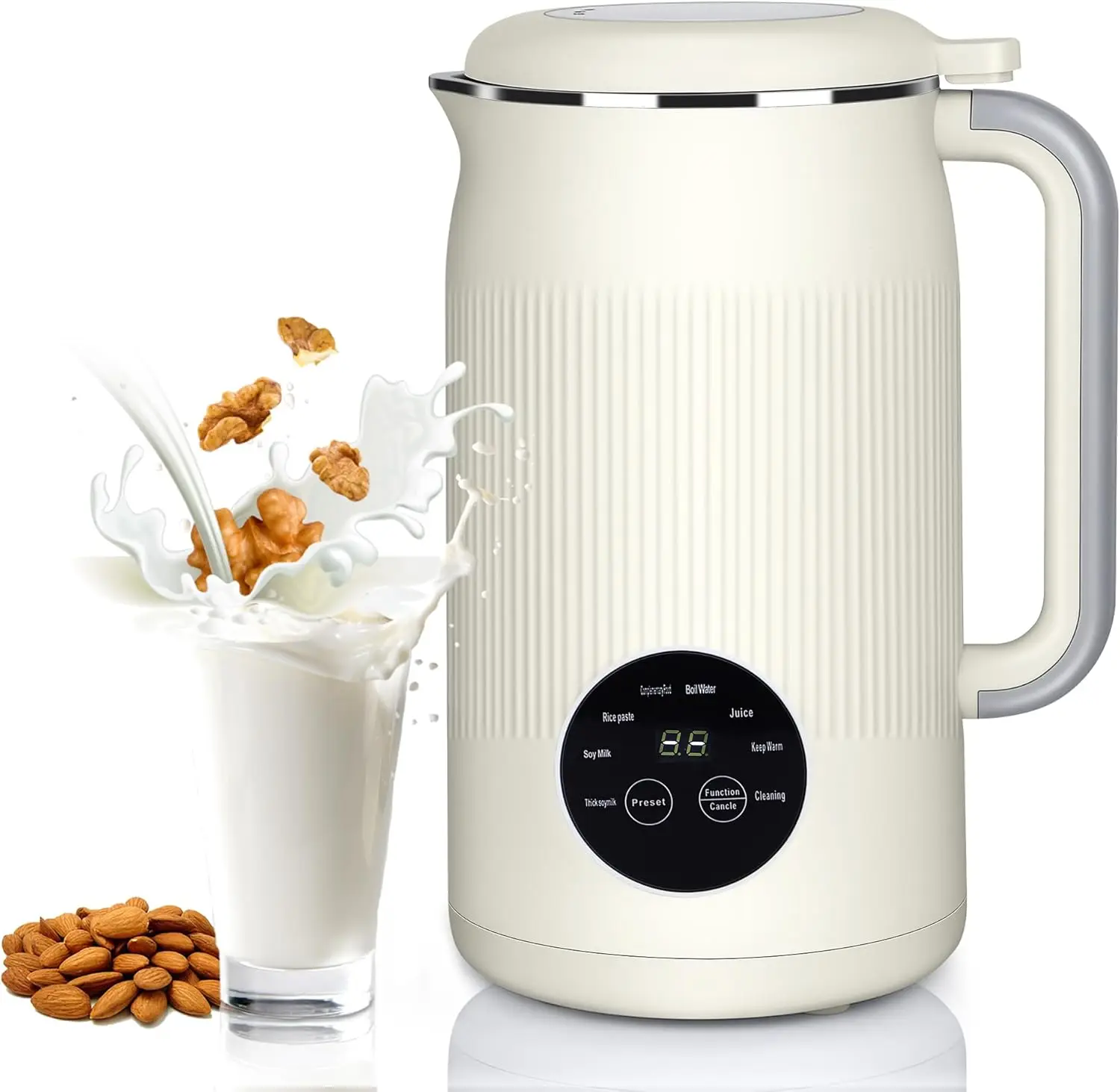 

Morden automatic electric soybean milk blender machines with heat preservation portable milk making machine