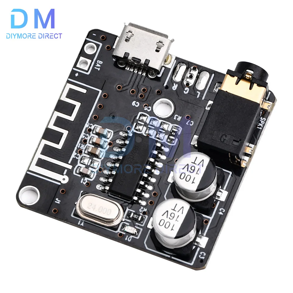 Bluetooth Audio Receiver Board VHM-314 Bluetooth 5.0 MP3 Lossless Decoder Board Wireless Stereo Music Module