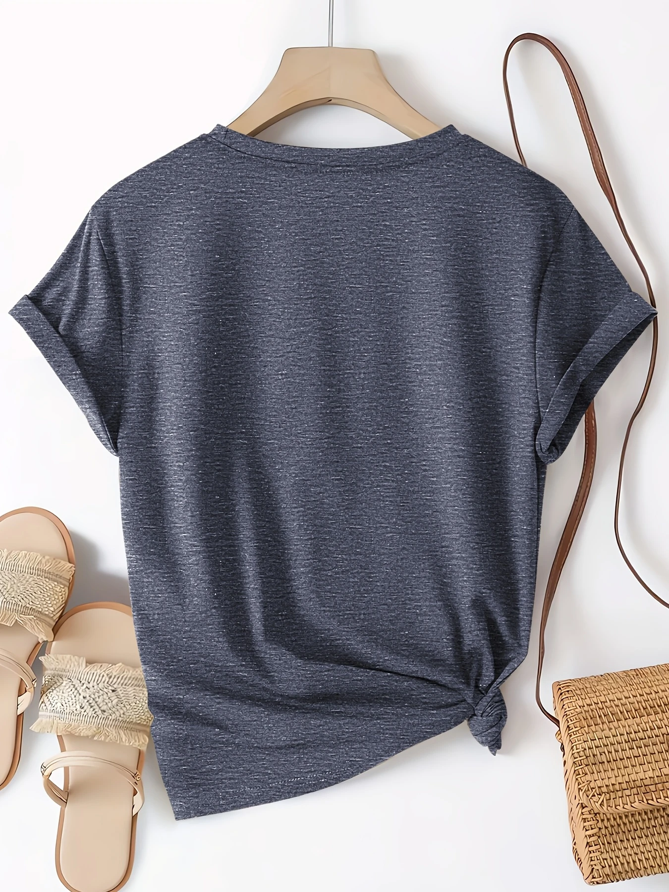 Women’s Gothic-Style Graphic Short-Sleeve T-Shirt – 