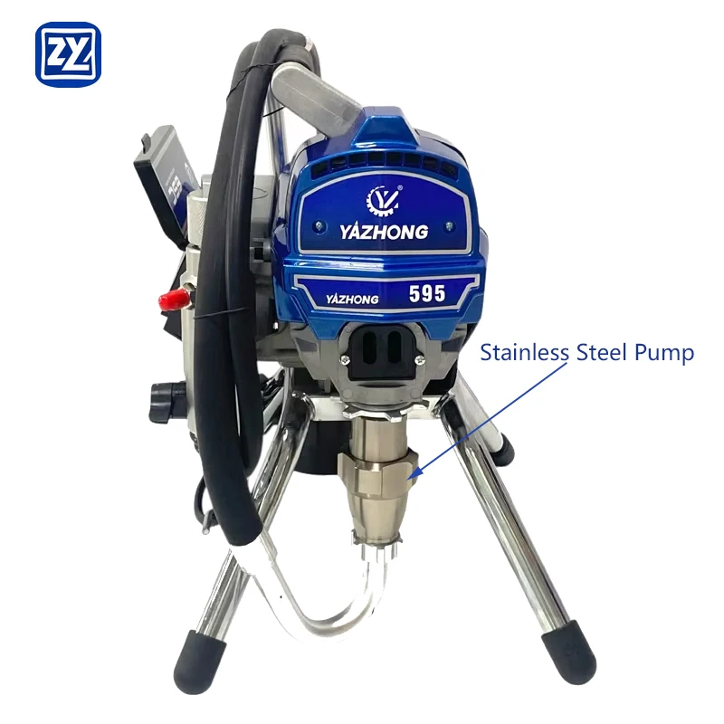 

Малогабаритный портативный электрический безвоздушный краскопульт 595