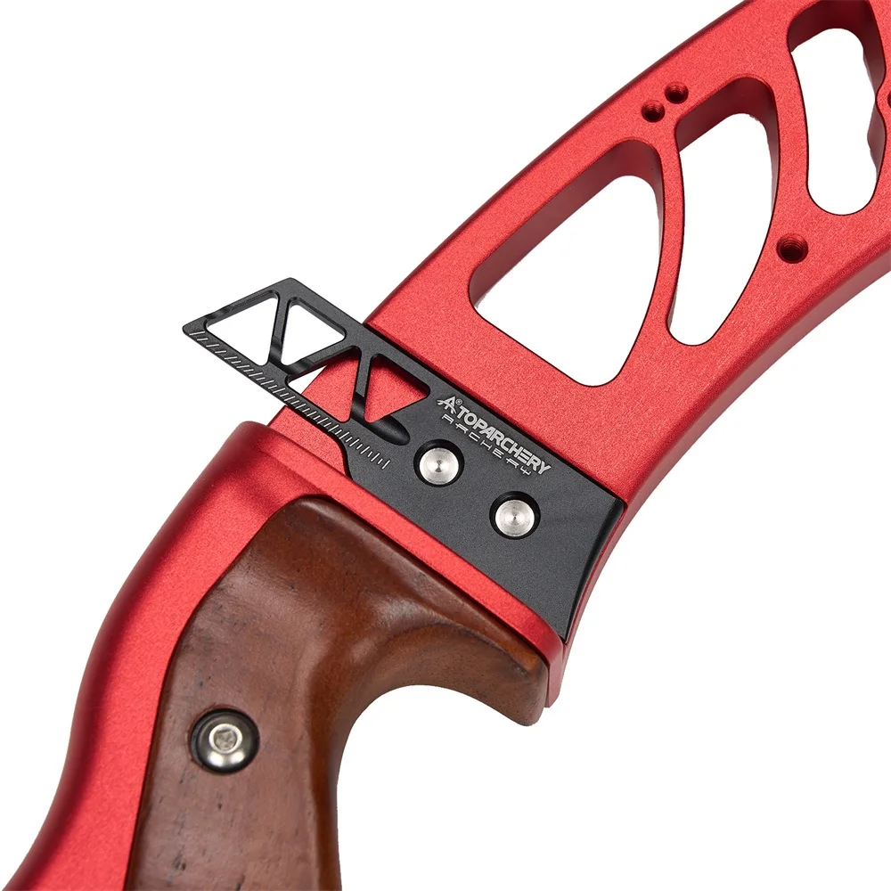 Imagem -05 - Toparchery-recurvo Bow Riser Cnc Alumínio Takedown Handle Tiro Competitivo Mão Direita 25 Ilf