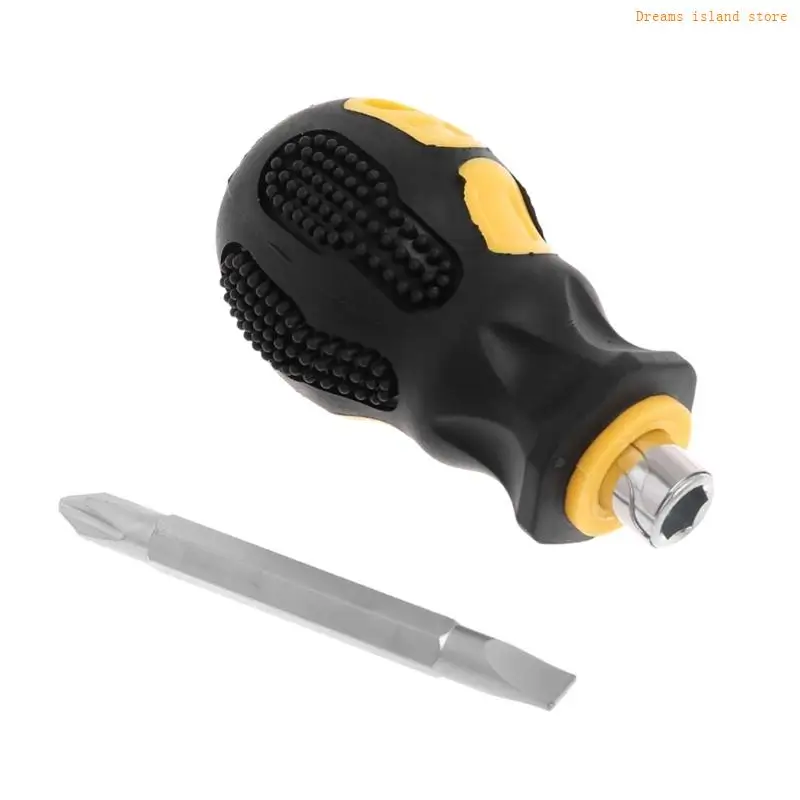 Conjunto kits chave fenda pequena mini pequeno portátil rabanete na cabeça do rabanete Crossing HX6C