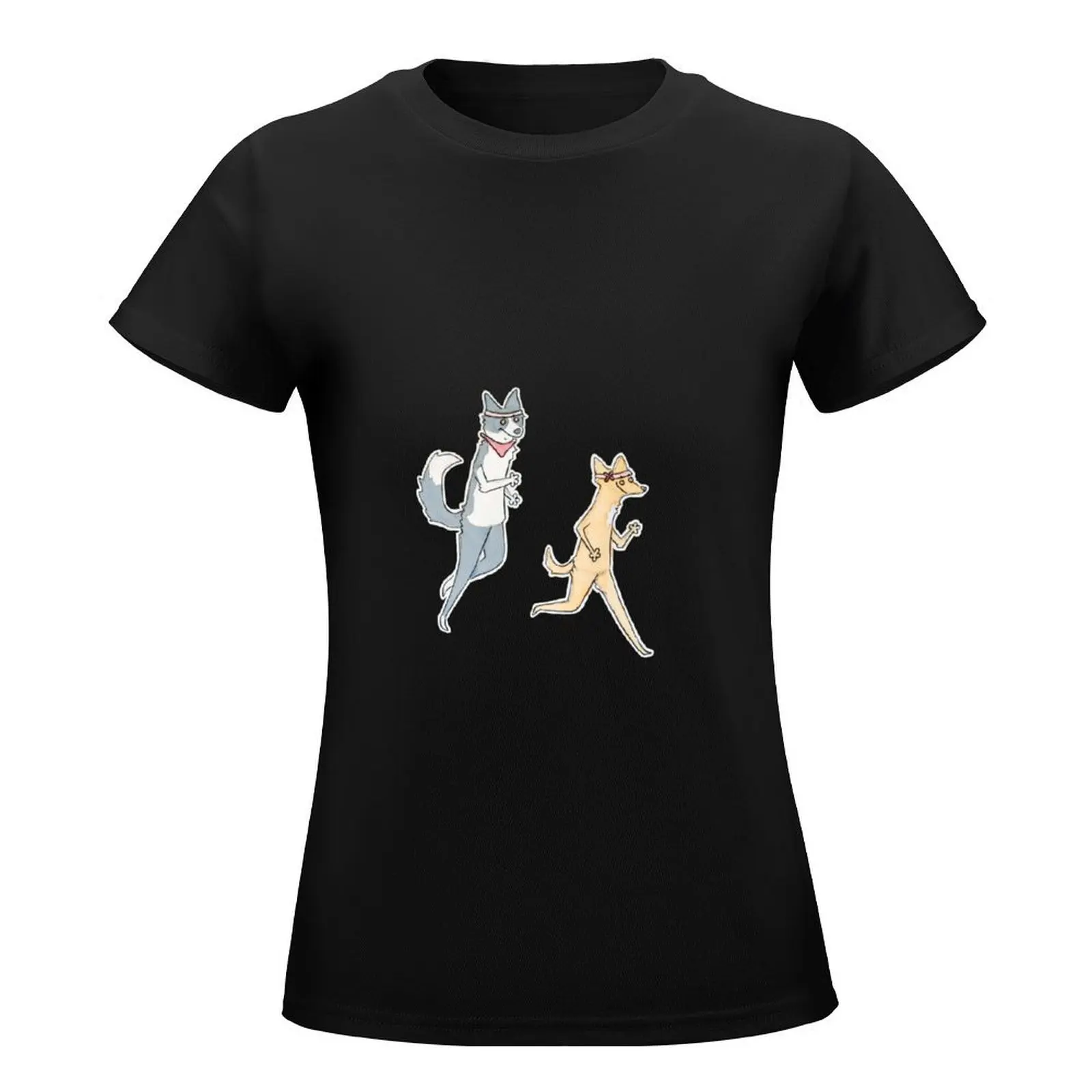 Running rivals dogs 2 T-Shirt kawaii clothes plus size tops t-shirts for Women graphic tees