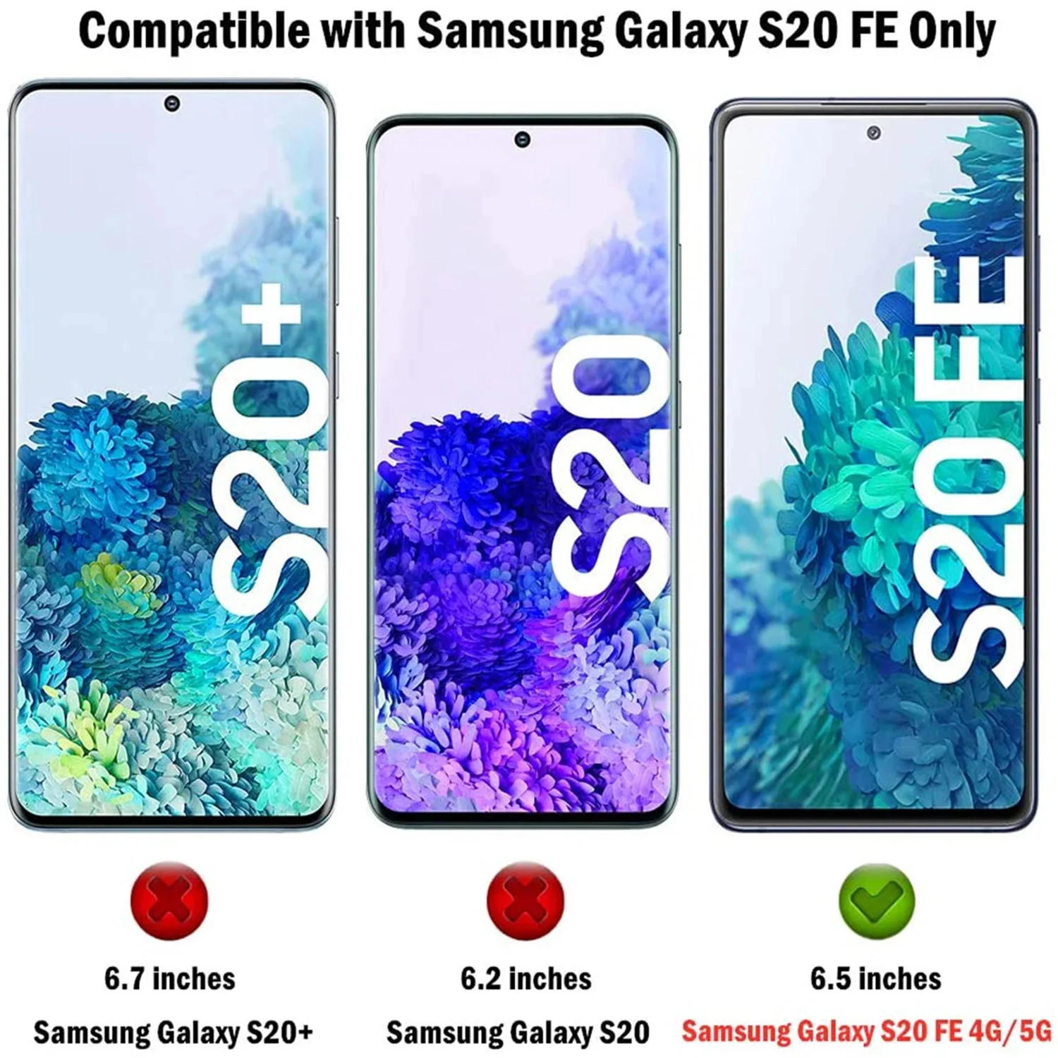 Wsparcie odcisków palców odbezpieczenie szkła hartowanego do Samsung Galaxy S20 FE Fan Edition SM-G781 SM-G7810 folia ochronna na ekran