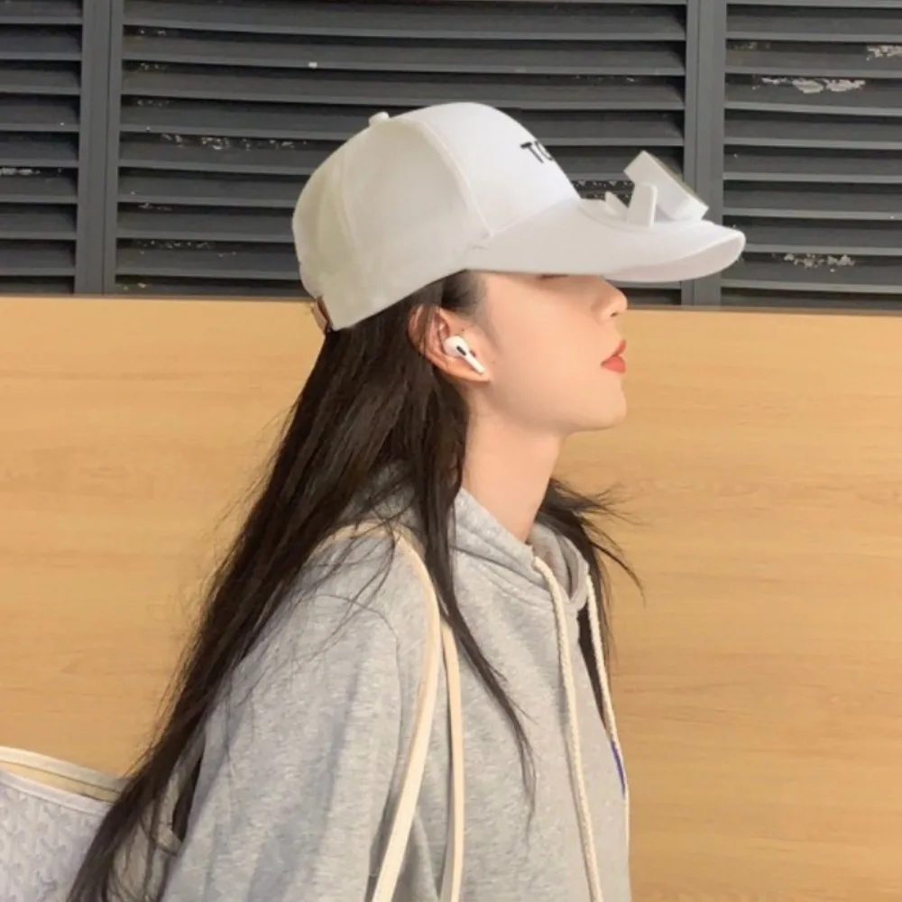 Solar Fan Baseball Cap Breathable Mens Womens Sunscreen UV Protection Cap USB Charging For Outdoor Sports Hiking