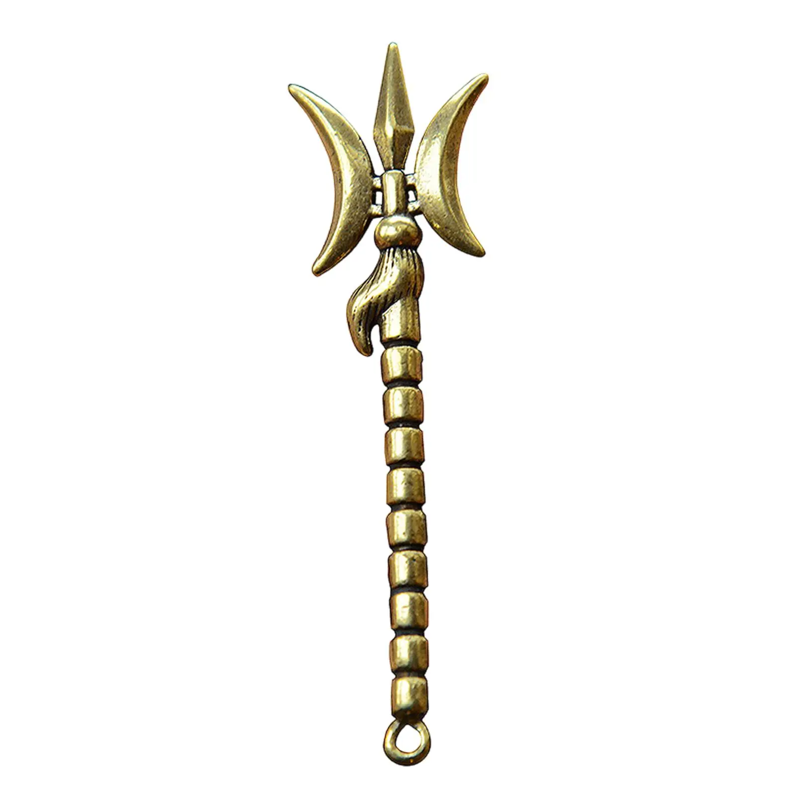 Antique Keyring Pendant Jewelry Making Charm Copper Metal Keyblade Ornaments for DIY Keychain Necklace Bag