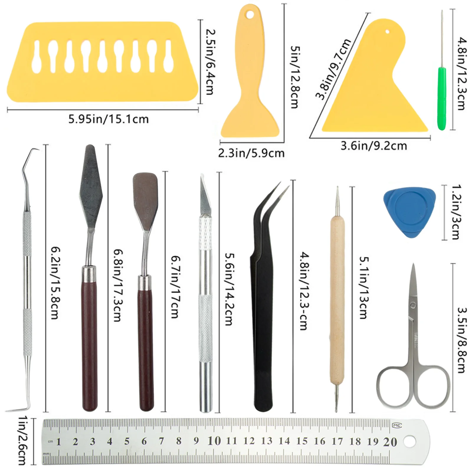 Weeding Tool Craft Tool Kit Accessories Basic Lettering Kits Scraper Set Stainless Steel Tweezers Vinyl Brand New