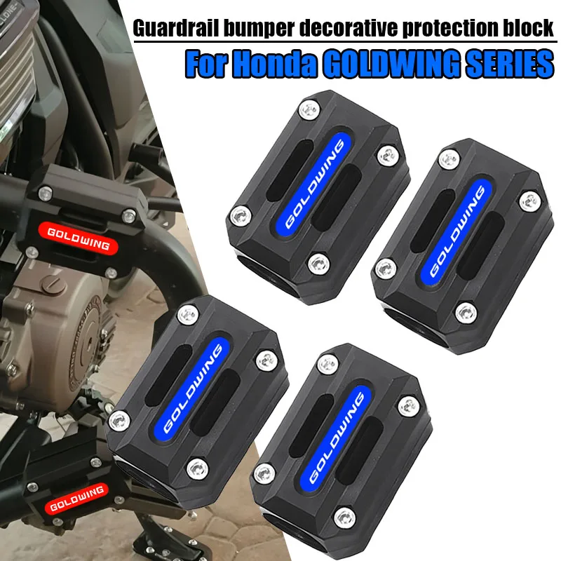 

Для HONDA Goldwing GL 1500 1800 GL1800 2010-2020 22/25/28 мм защита двигателя мотоцикла, защитный блок бампера