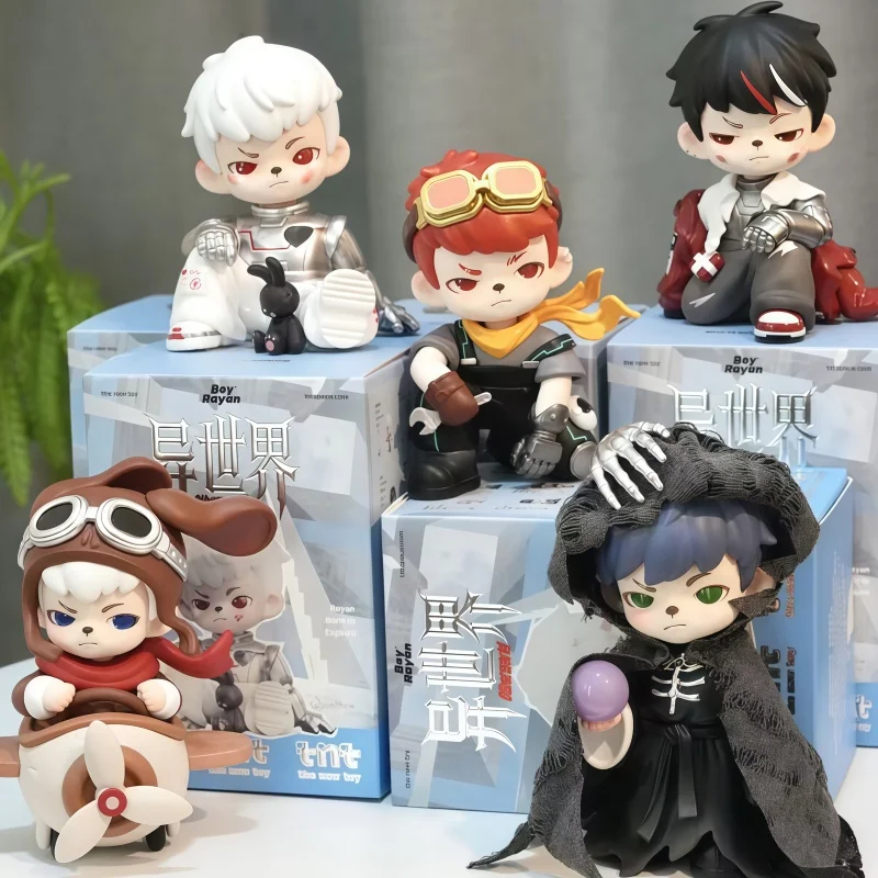 

Rayan Otherworld Series Blind Box Kawaii Action Figure Surprise Mystery Box Home Decor Customized Collectible Toy Desktop Gift