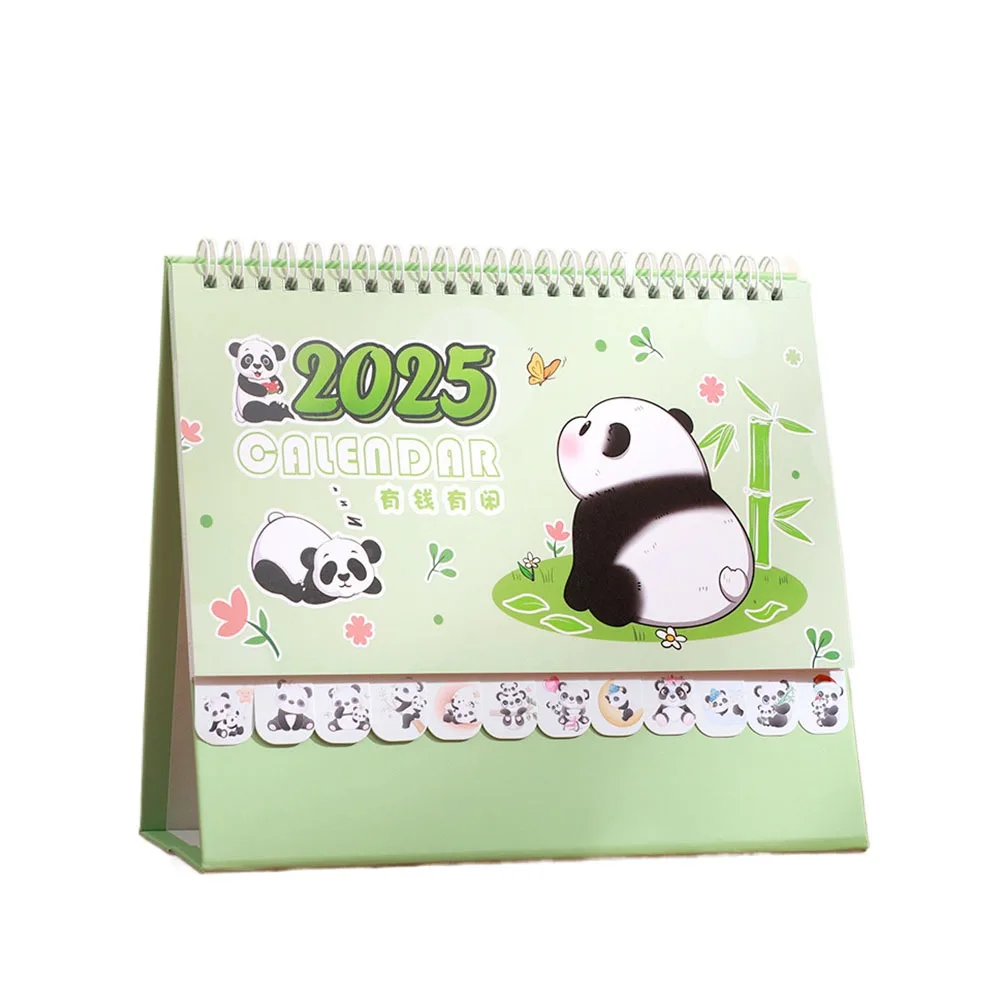 

Standing Flip 2025 Desk Calendar Schedule Planning Standing Flip Monthly Calendar Panda Daily Monthly Desktop Calendar
