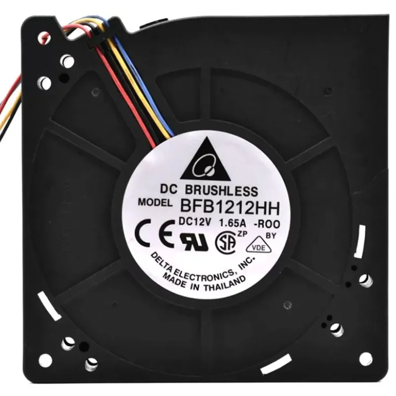 for Delta BFB1212HH 12V 1.65A 12032 Turbo Blower 12CM Large Air Volume Fan Brand New