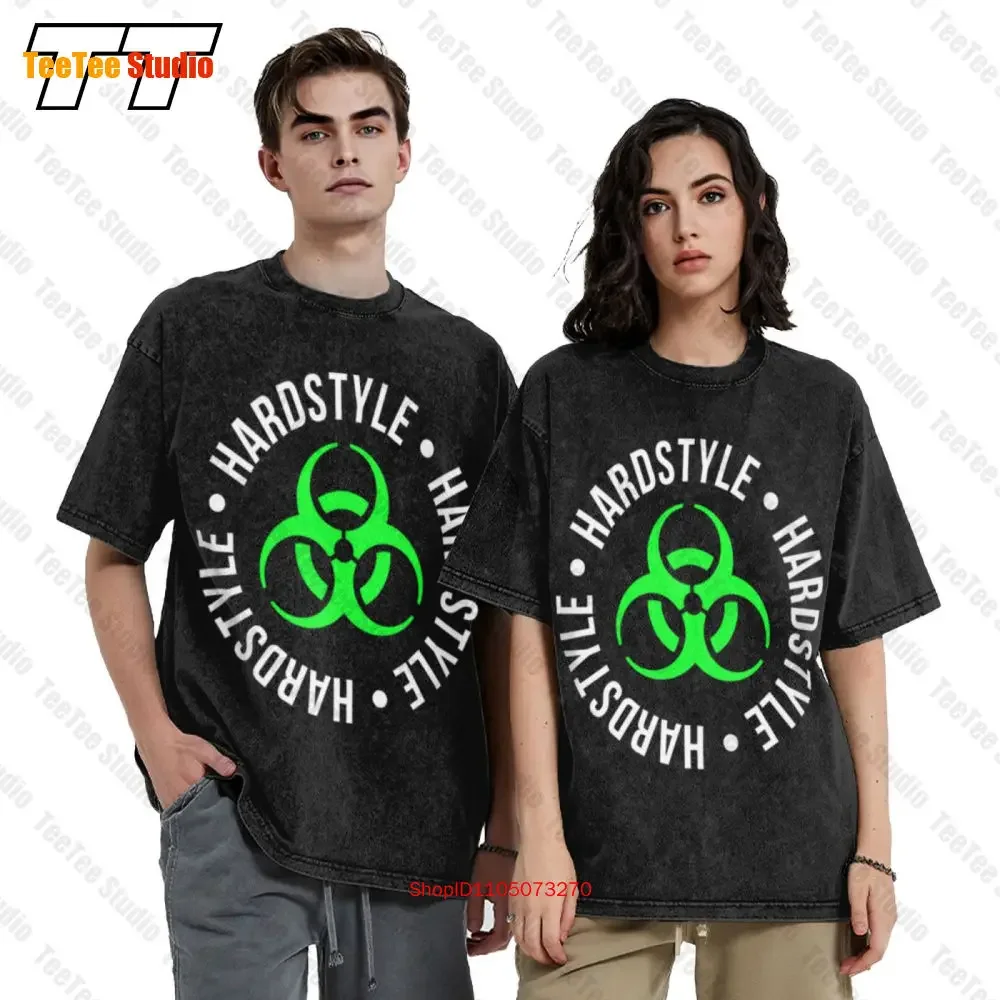 Hardstyle Biohazard Reactor Vintage Oversized T-Shirt 8UZU