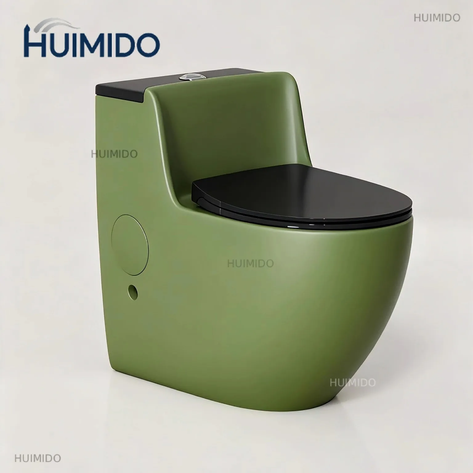 Wholesale Modern Siphon Flush Floor-to-Floor Sanitary Ware Household Bathroom Integrated Ceramic High-end Color Toilet
