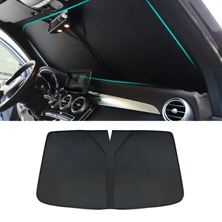 Windshield SunShade For Toyota Hilux Sienna Noah Harrier Raize Rush Venza 2010-2024 Car Front Sunshade Cover for UV Ray Block