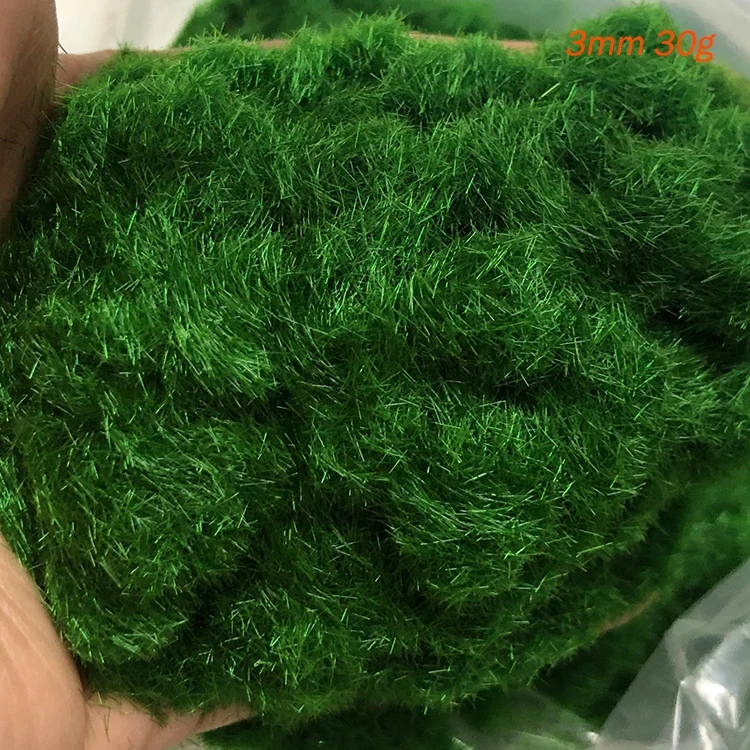 30G Simulation 3MM Grass Powder Diy Lawn Materials For Building SandTable Garden Street Ground Scene Layout Diorama Accessories