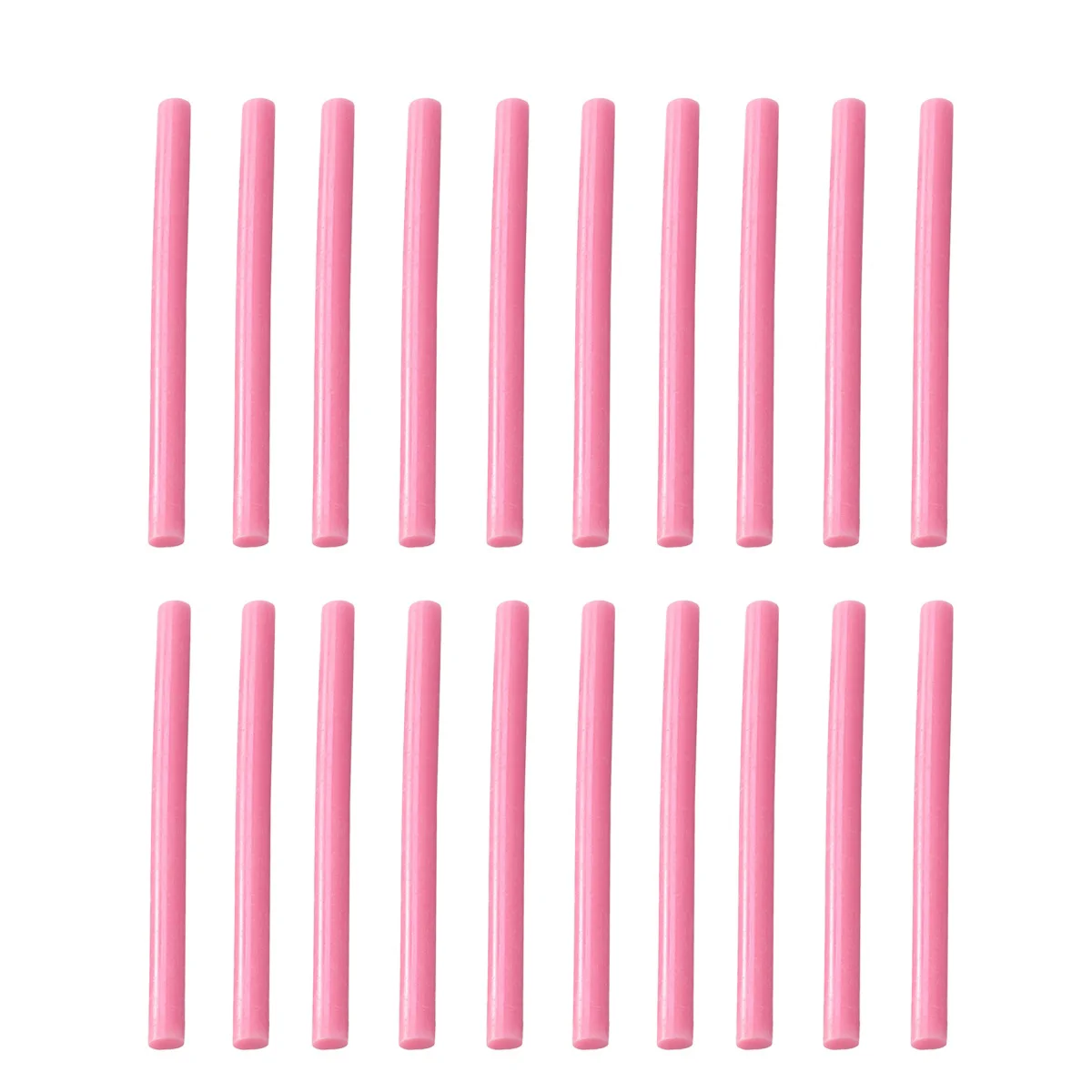 

20pcs Hot Melt Glue Sticks Colorful Hot Melt Glue Strips All Purpose Glue Sticks for DIY Craft Daily Use (Pink)