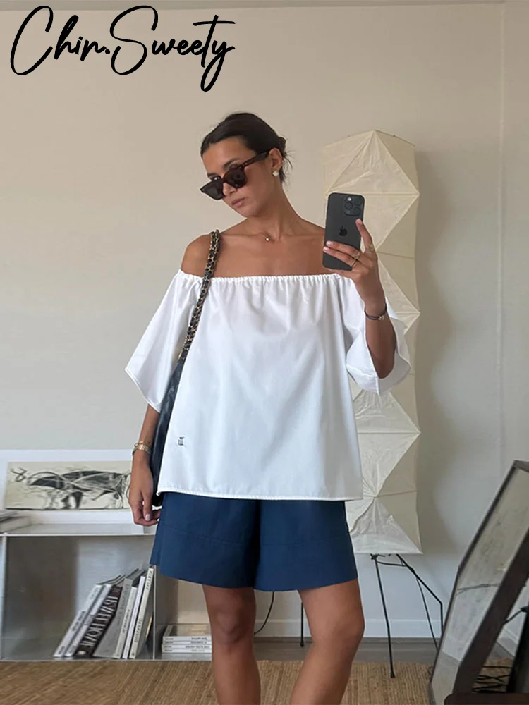 

Повседневные рубашки, шорты, комплекты, женские свободные топы с отложным воротником и длинными рукавами, короткие брюки с высокой талией, коллекция 2024, летний женский отпускной костюм ﻿