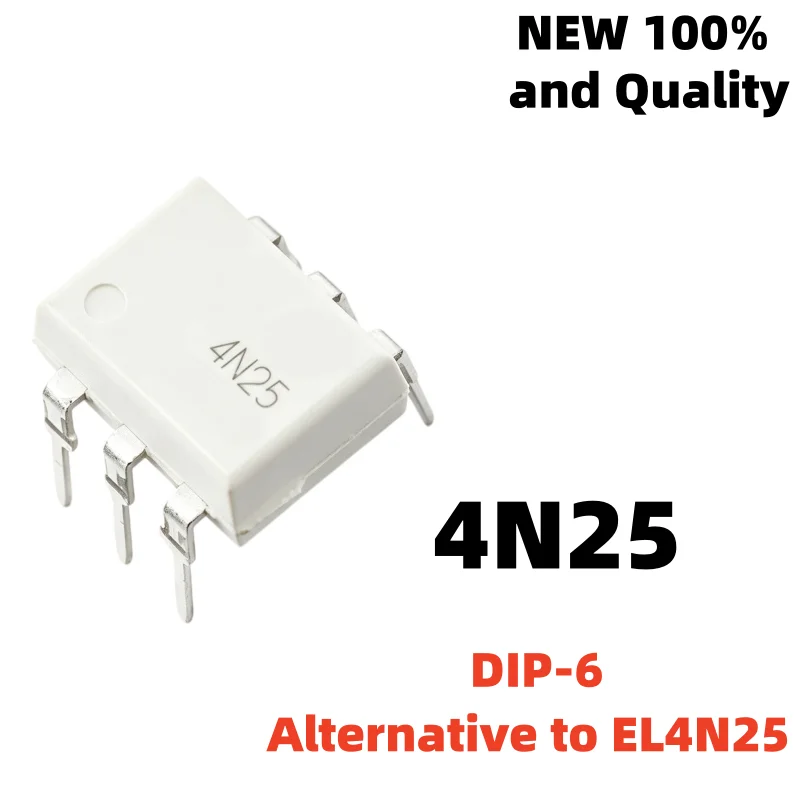 50Unids/ 4N25 4N27 4N28 4N26 4N35 4N36 DIP-6 4N37 4N38 4N32 4N33 Optical coupler transistor output