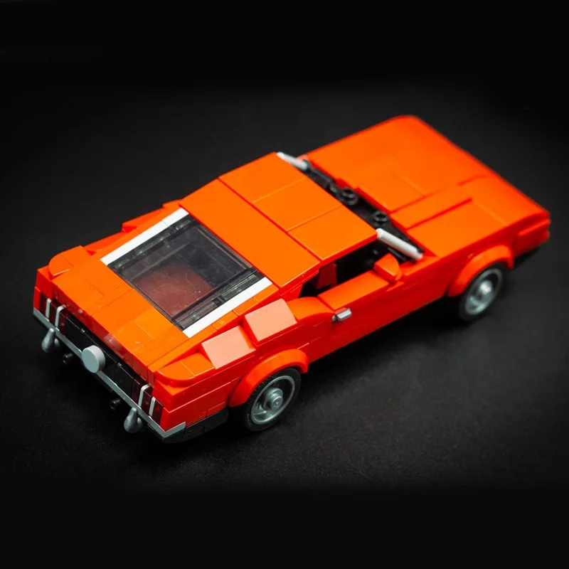 

Speed Racing Car Model MOC Building Bricks American Muscle Car Modular Technology Children Assemble Toys Suit Holiday Gifts