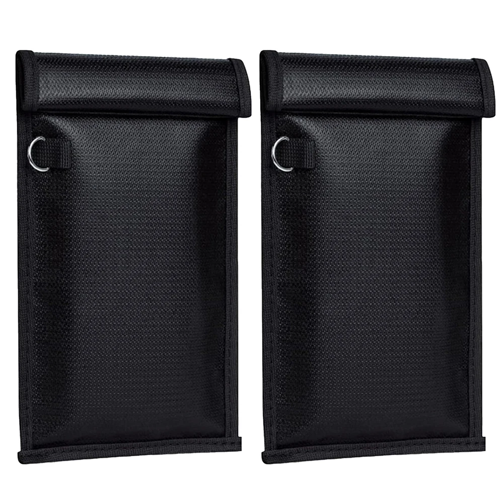 RFID-Signalblockierende Tasche, feuerfeste Autoschlüssel-Blocker-Hülle, wasserdichte RFID-blockierende Faraday-Tasche für Handy-Autoschlüssel